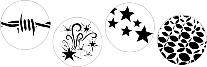 Muster u. Ornamente