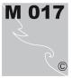 Preview: TopAir®-DesignMask M 017 selbstklebend - Made by Geckler