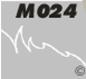 Preview: M 024 selbstklebend - Made by Geckler