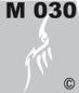 Preview: M 030 selbstklebend - Made by Geckler