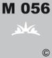 Preview: M 056 selbstklebend - Made by Geckler