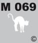 Preview: M 069 selbstklebend - Made by Geckler