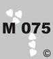 Preview: M 075 selbstklebend - Made by Geckler