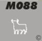 Preview: M 088 selbstklebend - Made by Geckler