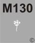 Preview: M 130 selbstklebend - Made by Geckler