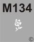 Preview: M 134 selbstklebend - Made by Geckler