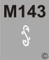 Preview: M 143 selbstklebend - Made by Geckler