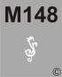 Preview: M 148 selbstklebend - Made by Geckler