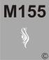Preview: M 155 selbstklebend - Made by Geckler