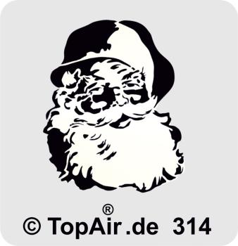 Schablone TA-314 Nikolaus © TopAir
