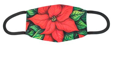 Designer Mund-Nasenschutz MNS077 Weihnachtsstern