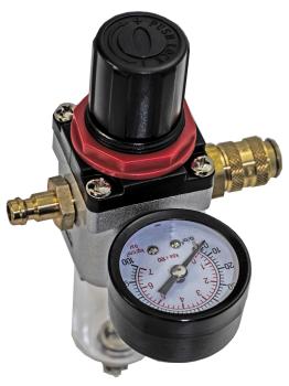 Druckminderer mit Stecknippel NW 5,0, Schnellkupplung NW 5,0mm  