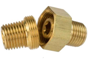 Doppelnippel lösbar 1/4" Aussengewinde