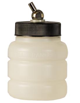 Leerflasche 80 ml mit Adapter für Saugbecherpistolen