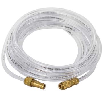 Luftschlauch klar mit Stecknippel 5,0 mm für Airbrushkompressor, 5 Meter