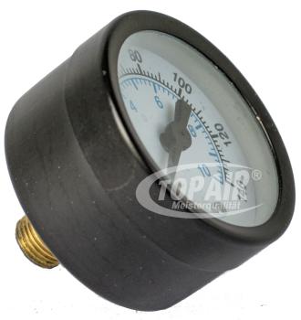 Manometer 1/8" Gewinde hinten