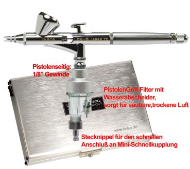 Micron CM-B2 0,18 mm mit Luftfilter in Metallbox