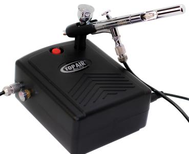 Komplettset Mini mit Kompressor Mini V1A und Airbrush 35