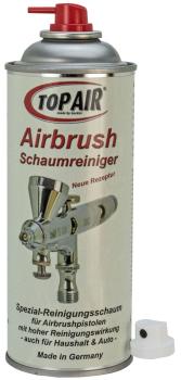 Schaum Reiniger mit hoher Lösekraft zur perfekten Airbrush-Reinigung, 400 ml Spray, Neue Version