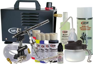 Airbrush-Komplettset Profi 235 Komfort für einen Arbeitsplatz