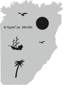 Schablone SM 550 © TopAir