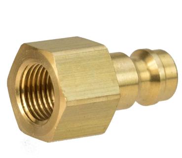 Stecknippel 1/8" Innengewinde / 5,0 mm Made in Germany