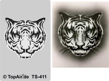 TopAir -Schablonen-Set TS-411 Tiger