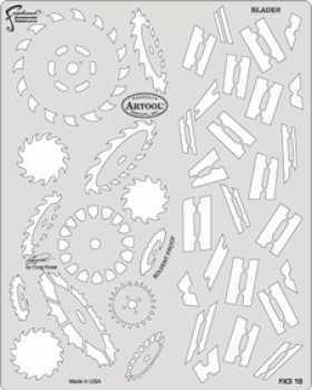 Artool Schablone FX3-18 Blades