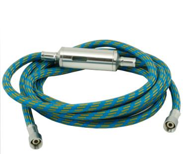 Gewebeschlauch 1/8" Innengewinde  mit Filter 3,0 Meter