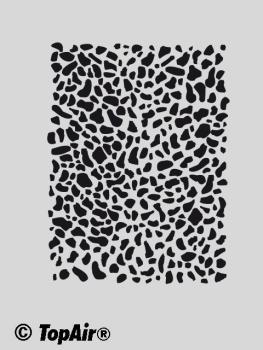 Schablone TA-333 aus dünnem, strapazierfähigem Kunststoff    © TopAir