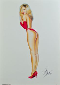 Neriah - Kunstdruck von Carlos Cartagena handsigniert