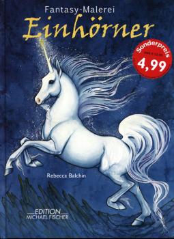 Fantasy-Malerei Einhörner