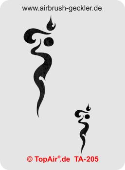 TA-205 aus dünnem, strapazierfähigem Kunststoff    © TopAir