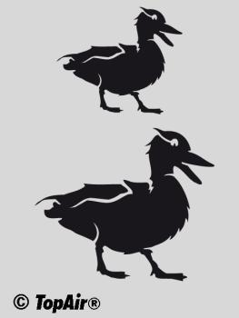 Schablone TA-271 Ente aus dünnem, strapazierfähigem Kunststoff    © TopAir