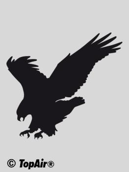 Schablone TA-283 Greifvogel aus dünnem, strapazierfähigem Kunststoff    © TopAir