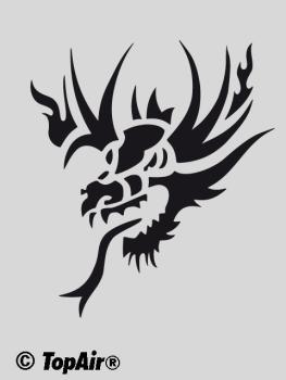 TA-292 Drache aus dünnem, strapazierfähigem Kunststoff    © TopAir