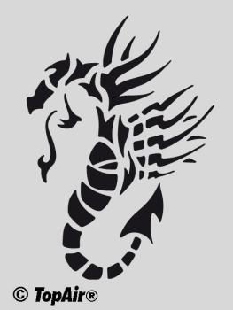 TA-296 Drache aus dünnem, strapazierfähigem Kunststoff    © TopAir