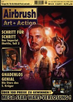 Fachzeitschrift AirbrushArt+Action Sept-Okt 99 #28
