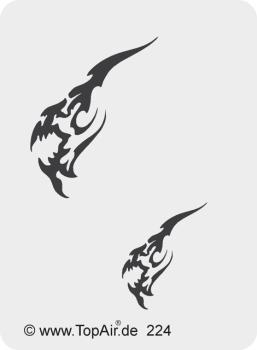 TA-224 aus dünnem, strapazierfähigem Kunststoff    © TopAir