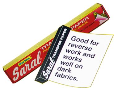 SARAL-Übertragungspapier Weiss