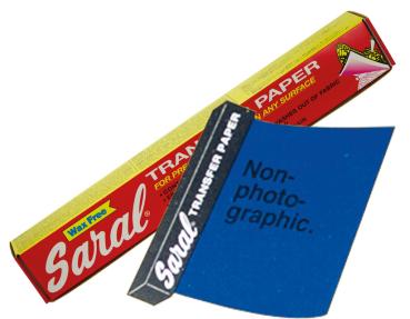 SARAL-Übertragungspapier Blau