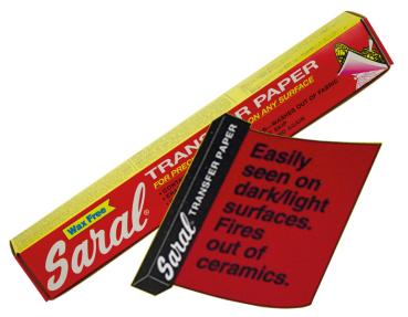 SARAL-Übertragungspapier Rot