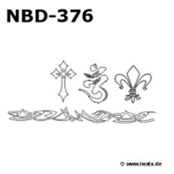 Medea BodyArt Schablonen-Set NBD-376 Aktion
