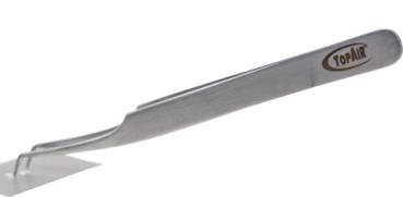 Pinzette feine Spitze, gebogen