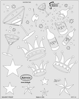Artool Schablone FH-KKFX-20 MARTINI TIME