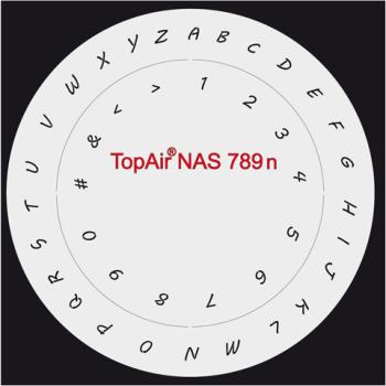 NAS-789 neu Buchstabenhöhe ca. 4mm