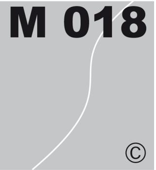 M 018 selbstklebend - Made by Geckler