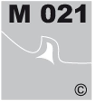 M 021 selbstklebend - Made by Geckler