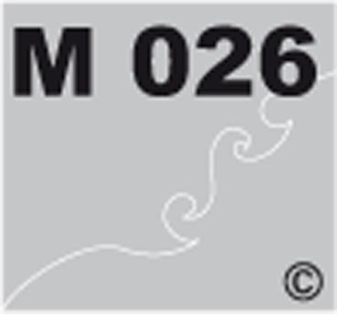 M 026 selbstklebend - Made by Geckler