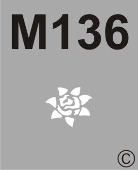 M 136 selbstklebend - Made by Geckler